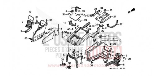 COUVERCLE GL1500K de 1989